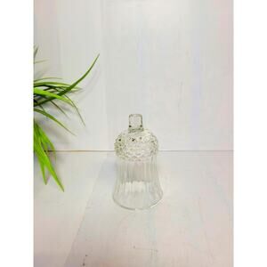 Vintage Peg Votive Cup Candle Holder, Clear Diamond Bottom Home Interiors